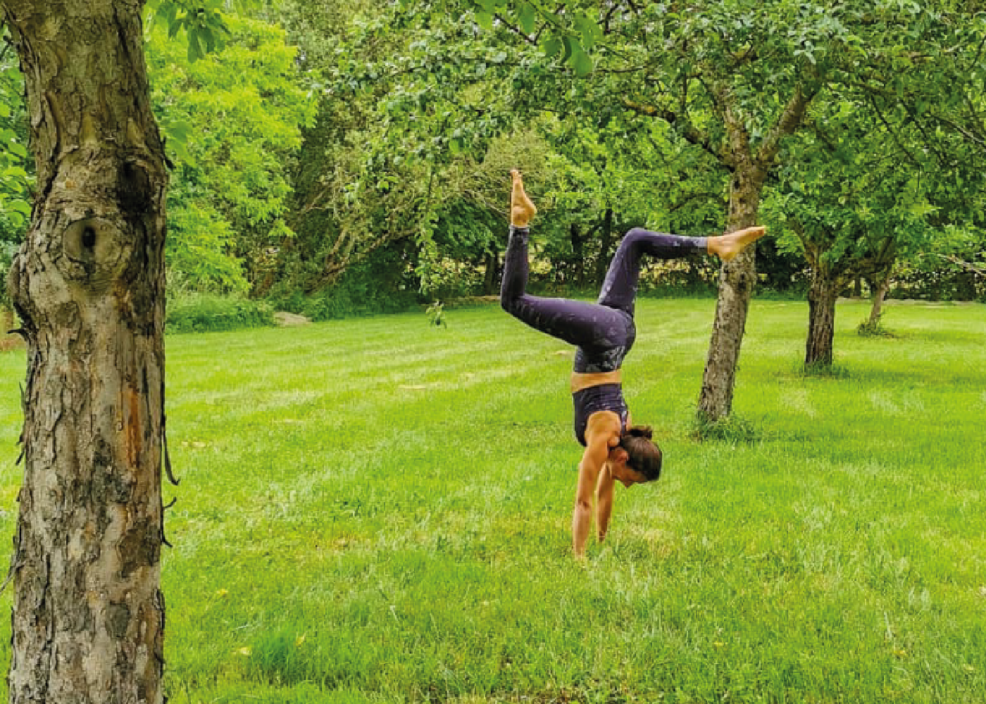 atelier yoga vinyasa helene handstand toulouse
